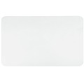 Office Jansan | Artistic 70-3-0 Eco-Clear 17 in. x 22 in. Desk Pad with Antimicrobial Protection - Clear image number 0
