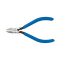 Pliers | Klein Tools D257-4 4 in. Tapered Nose Diagonal Cutting Electronics Pliers image number 0