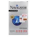 Labor Day Sale! Save $30 off $199! | Navigator NPL1420 8.5 in. x 14 in. 20 lbs. Bond Weight 99 Bright Platinum Paper - White (10 Reams/Carton) image number 1