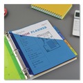 Customer Appreciation Sale - Save up to $60 off | Avery 11906 Big Tab Two-Pocket 5-Tab Insertable Plastic Dividers - Multicolor (1-Set) image number 3