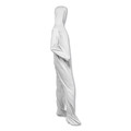 Bib Overalls | Ansell KCC 44336 A40 Elastic-Cuff Ankle Hood and Boot Coveralls - 3X-Large White (25/Carton) image number 1