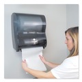 Morcon Paper VT1010 Valay 13.25 in. x 9 in. x 14.25 in., 10 in. Roll Towel Dispenser - Black image number 5