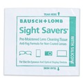 Bulk Savings Pricing 2 | Bausch & Lomb 8576 Sight Savers 8 in. x 5 in. Pre-Moistened Anti-Fog Tissues with Silicone (100/Box) image number 3