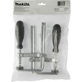 Circular Saw Accessories | Makita 191J52-3 Guide Rail Clamp (2/Pack) image number 3