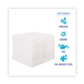  | Boardwalk BWK-V040QPW 12 in. x 13 in. DRC Wipers - White (56 Bag, 18 Bags/Carton) image number 3