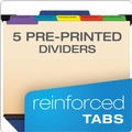 Office Jansan | Pendaflex SER-2-BL Personnel Folders, 1/3 Cut Hanging Top Tab, Letter, Blue image number 1