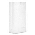 Cleaning & Janitorial Supplies | General 51030 6.31 in. x 4.19 in. x 13.38 in. 35 lbs. Capacity #10 Grocery Paper Bags - White (500/Bundle) image number 2