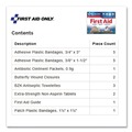 First Aid | First Aid Only FAO-110 4.75 x 3 All-Purpose First Aid Kit (21/Kit) image number 4