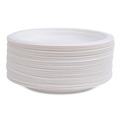 Bowls and Plates | Eco-Products EP-P016NFA Vanguard 6 in. diameter Renewable and Compostable Sugarcane Plates - White (1000/Carton) image number 2