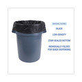 Trash & Waste Bins | Boardwalk H7658WKK 38 in. x 58 in. 60 Gallon 1.7 mil Linear Low Density Industrial Flat Pack Can Liners - Black (100/Carton) image number 5
