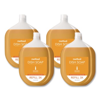 Method 54 oz Dish Soap Refill Tub - Clementine Scent (4/Carton)