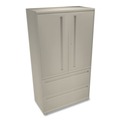 Office & Office Supplies | HON H785LS.L.L Brigade 700 Series 36 in. x 18 in. x 64.25 in. Three-Shelf Enclosed Storage with Two File Drawers - Putty image number 1