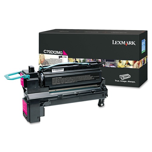 Lexmark C792X2MG 20000 Page Yield Extra High-Yield Toner - Magenta