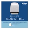 Cleaning & Janitorial Supplies | Kleenex 25630 7.5 in. x 700 ft. 1-Ply Hard Roll Paper Towels with Premium Absorbency Pockets - White/Green Core (6-Rolls/Carton) image number 8
