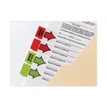 Office Jansan | Post-it Flags 680-SD2 1 in. "Sign and Date" Arrow Message Page Flags - Green (50-Flags/Dispenser, 2-Dispensers/Pack) image number 3