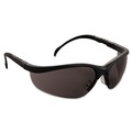 Eye Protection | MCR Safety KD112 Klondike Safety Glasses - Matte Black Frame Gray Lens (12/Box) image number 3