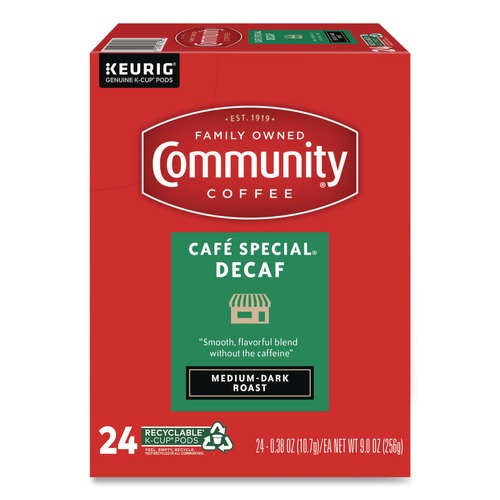 Food Service | Keurig 5000374327 Coffee K-Cups - Cafe Special Decaf (24/Box) image number 0