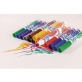 Markers | Crayola 587858 Ultra-Clean Broad Bullet Tip Washable Markers - Assorted Colors (1-Set) image number 4
