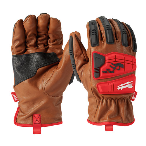 Work Gloves | Milwaukee 48-22-8772 Impact Resistant Cut Level 3 Goatskin Leather Gloves image number 0