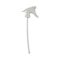  | Boardwalk BWK58109 300ES 9.5 in. Tube Trigger Sprayer for 32 oz. Bottles - White (24/Carton) image number 1