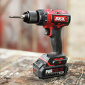 Drill Drivers | Skil DL529302 20V PWRCORE20 Brushless Lithium-Ion 1/2 in. Cordless Drill Driver Kit with Automatic PWRJUMP Charger (2 Ah) image number 8