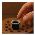 Food Service | Plastifar 11014 0.75 oz. Plastic Condiment Cups - Translucent (5000/Carton) image number 2