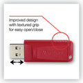 Office Electronics & Batteries | Verbatim 96317 Store 'n' Go 16 GB USB Flash Drive - Red image number 3