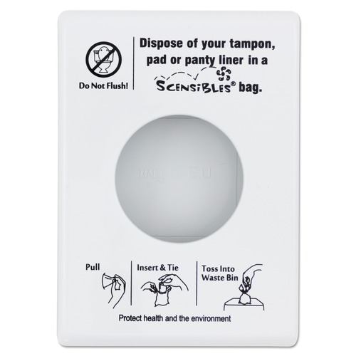 Bulk Savings Pricing 2 | HOSPECO SDW Scensibles Personal Disposal Bag Dispenser - White image number 0