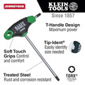 Klein Tools JTH6T15 Journeyman 6 in. x T15 TORX T-Handle Hex Key image number 1
