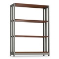  | Linea Italia LITTR735CH Trento Line 31.5 in. x 11.5 in. x 43.25 in. 4 Shelf Bookcase - Cherry image number 1
