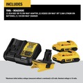 Battery and Charger Starter Kits | Dewalt DCA2203C 20V MAX Lithium-Ion Battery/Charger/Adapter Kit for 18V Cordless Tools with 2 Batteries (2 Ah) image number 1