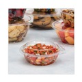 Bowls and Plates | Dart CTR8BD 5.5 in. x 2.1 in. 8 oz. Tamper-Resistant/Evident Dome Lid Bowls - Clear (240/Carton) image number 4