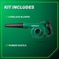 Handheld Blowers | Metabo HPT RB18DCQ4M 18V MultiVolt Lithium-Ion Cordless Compact Blower (Tool Only) image number 1