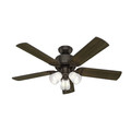 Ceiling Fans | Hunter 53383 52 in. Prim Premier Bronze Ceiling Fan with Light image number 2