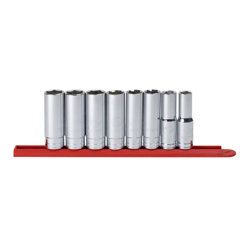 Socket Sets | KD Tools 80705 8-Piece 1/2 in. Drive 6 Point Deep SAE Socket Set image number 0