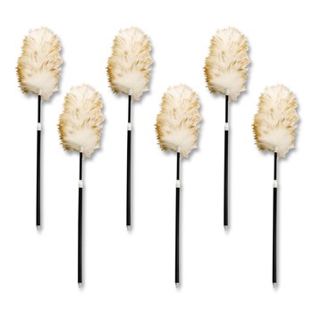 Rubbermaid Commercial Telescoping Lambswool Duster with 30 in. to 42 in. Handle (6/Carton)