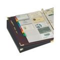 Bulk Savings Pricing 3 | Cardinal 7856 000 Business Card Refill Pages for 2 x 3.5 Cards - Clear (10/Pack) image number 1