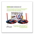 Office Jansan | Champion Sports IHS1 Indoor/Outdoor Rubber Horseshoe Set (8-Piece/Set) image number 2