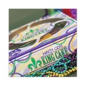 Food Trays, Containers, and Lids | SCT 2488 19 x 14 x 3.5 Mardi Gras King Cake Window Boxes - Green/Purple/White (50/Carton) image number 4