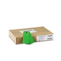 Office Jansan | Avery 12365 4.75 in. x 2.38 in. 11.5 pt. Stock Unstrung Shipping Tags - Green (1000/Box) image number 1