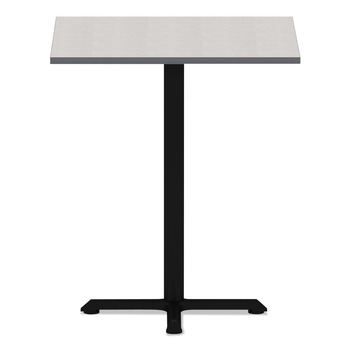 Alera 35.38 in. W x 35.38 in. D Square Reversible Laminate Table Top - White/Gray
