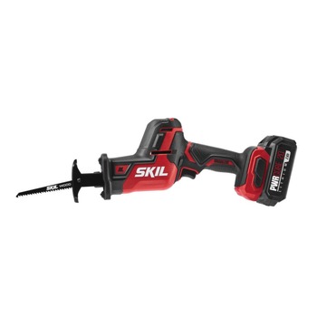 Skil 20V PWRCORE 20 Brushless Compact Lithium-Ion Cordless Reciprocating Saw Kit (2 Ah)