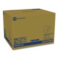Cleaning & Janitorial Supplies | Georgia Pacific Professional 14580/01 1-Ply Pacific Blue Basic Bathroom Tissue - White (80/Carton) image number 3