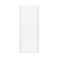  | Avery 04022 1.94 in. x 4 in. Pin-Fed Printers Dot Matrix Printer Mailing Labels - White (5000/Box) image number 1