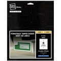  | Avery 60538 2 in. x 3.75 in. PermaTrack Tamper-Evident Asset Tag Labels - White (8/Sheet, 8 Sheets/Pack) image number 0