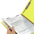 Office Jansan | Smead 13734 Pressboard Four-Section Top Tab Classification Folders - Letter, Yellow (10/Box) image number 5