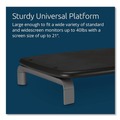 Office Furniture & Lighting | Kensington K60087F 11.5 in. x 9 in. x 3 in. Monitor Stand with SmartFit For 21 in. Monitors - Black/Gray image number 3