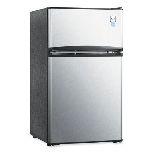 Avanti RA31B3S Counter-Height 3.1 cu.-ft. Two-Door Refrigerator/Freezer - Black/Stainless Steel image number 0