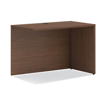 HON 42 in. x 24 in. x 29 in. Reversible (Left or Right) Mod Return Shell - Sepia Walnut