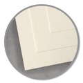 Office Jansan | Neenah Paper 05201 8.5 in. x 11 in. 24 lbs. Bond Weight CLASSIC Linen Stationery - Classic Natural White (500/Ream) image number 4